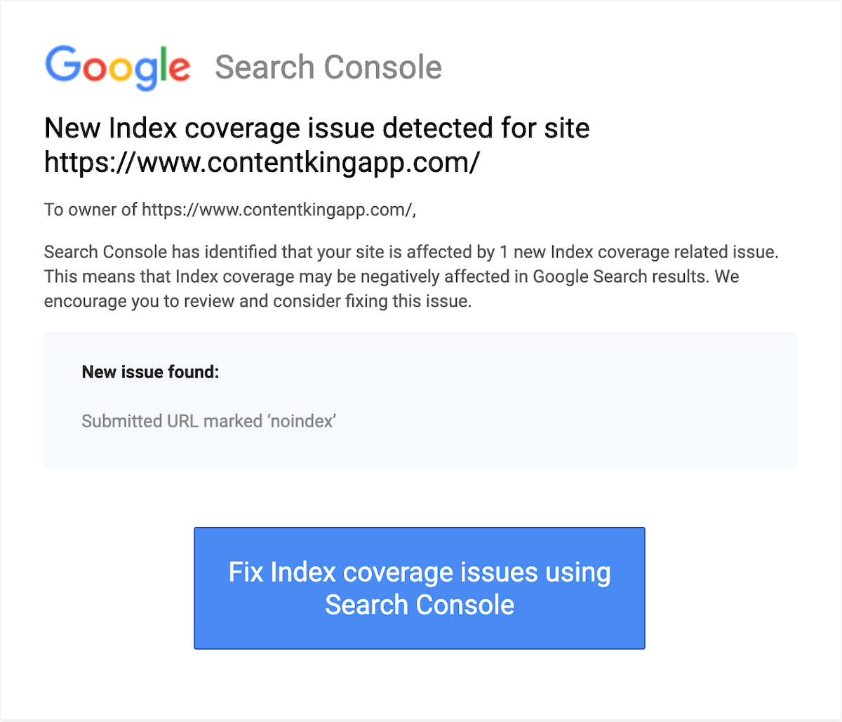 new-index-coverage-issue-detected-for-site-how-to-fix